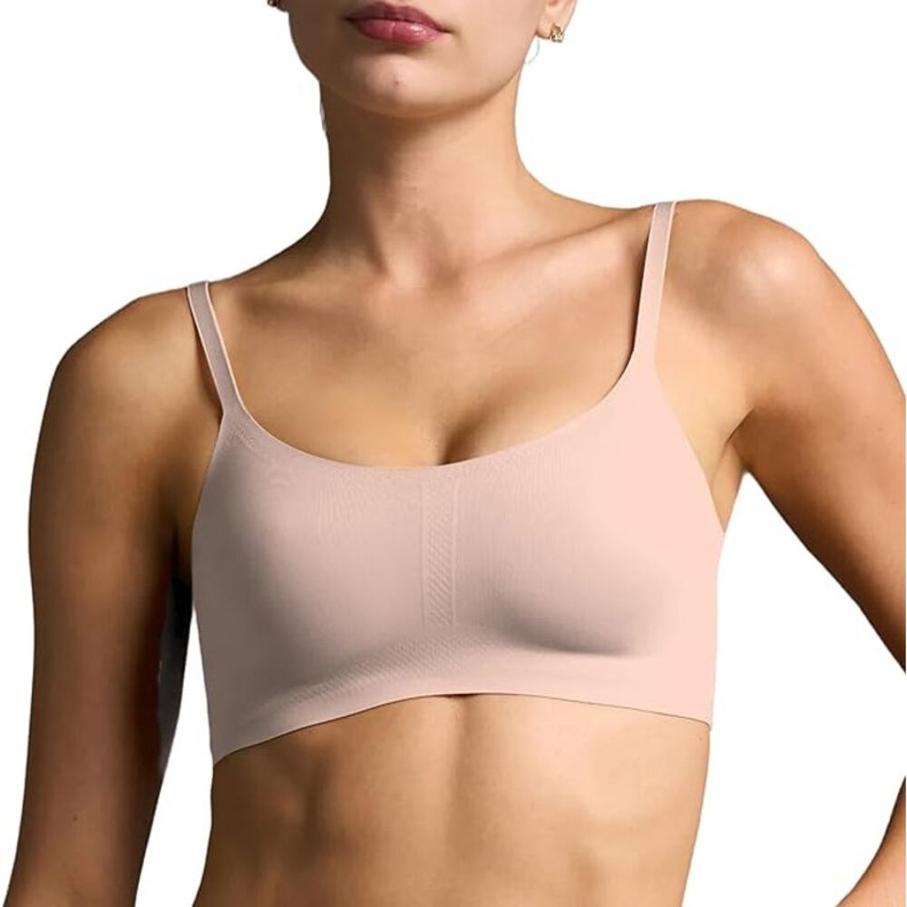 EBY Bra Seamless Support Bra Nude/Beige, Mesh Back LDD-36DDD, 36G,38DD, New NWT